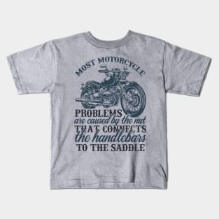 Motorcycle funny quote T-shirt Kids T-Shirt
